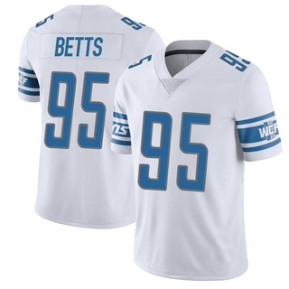 Limited Mathieu Betts Men's Detroit Lions Vapor Untouchable Jersey - White