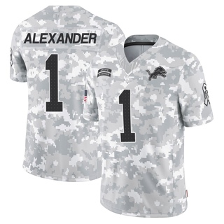 Limited Maurice Alexander Men's Detroit Lions 2024 Salute to Service Jersey - Arctic Camo