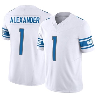 Limited Maurice Alexander Men's Detroit Lions Vapor F.U.S.E. Jersey - White