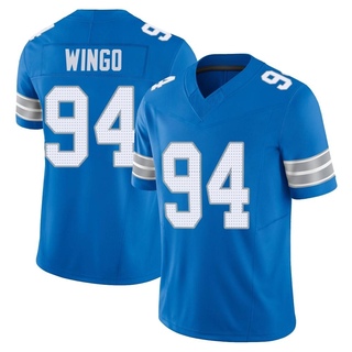 Limited Mekhi Wingo Men's Detroit Lions Vapor F.U.S.E. 2nd Jersey - Blue