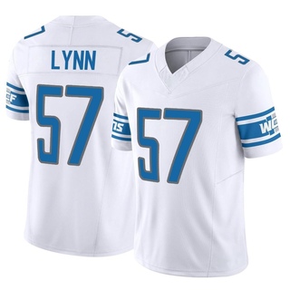 Limited Nate Lynn Men's Detroit Lions Vapor F.U.S.E. Jersey - White