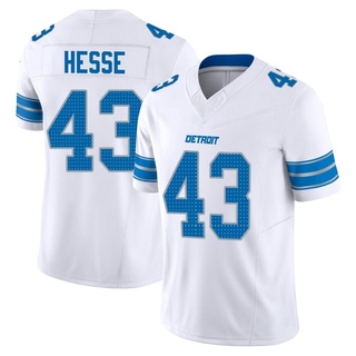 Limited Parker Hesse Men's Detroit Lions Vapor F.U.S.E. 2nd Jersey - White