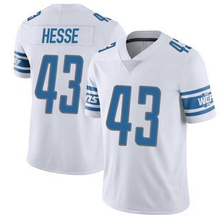 Limited Parker Hesse Men's Detroit Lions Vapor Untouchable Jersey - White