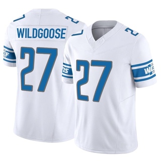 Limited Rachad Wildgoose Men's Detroit Lions Vapor F.U.S.E. Jersey - White