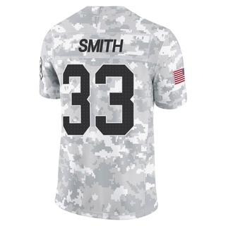 Limited Rodney Smith Men's Detroit Lions 2024 Salute to Service Jersey - Arctic Camo