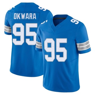 Limited Romeo Okwara Men's Detroit Lions Vapor F.U.S.E. 2nd Jersey - Blue