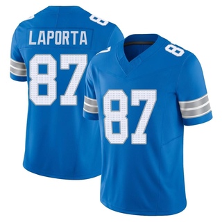 Limited Sam LaPorta Men's Detroit Lions Vapor F.U.S.E. 2nd Jersey - Blue