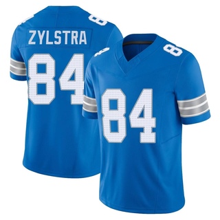 Limited Shane Zylstra Men's Detroit Lions Vapor F.U.S.E. 2nd Jersey - Blue