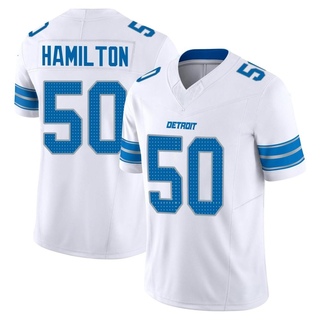 Limited Shaun Dion Hamilton Men's Detroit Lions Vapor F.U.S.E. 2nd Jersey - White