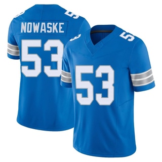 Limited Trevor Nowaske Men's Detroit Lions Vapor F.U.S.E. 2nd Jersey - Blue