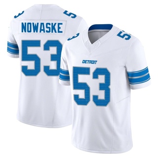 Limited Trevor Nowaske Men's Detroit Lions Vapor F.U.S.E. 2nd Jersey - White