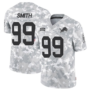 Limited Za'Darius Smith Men's Detroit Lions 2024 Salute to Service Jersey - Arctic Camo