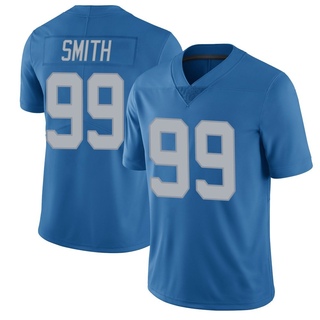 Limited Za'Darius Smith Men's Detroit Lions Throwback Vapor Untouchable Jersey - Blue