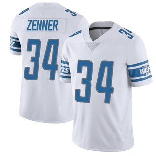 Limited Zach Zenner Men's Detroit Lions Vapor Untouchable Jersey - White