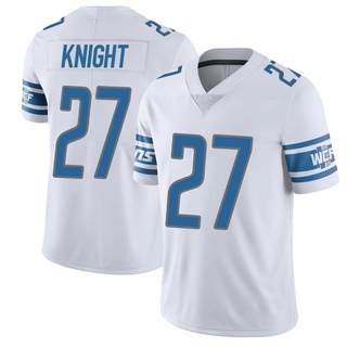 Limited Zonovan Knight Men's Detroit Lions Vapor Untouchable Jersey - White