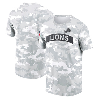 Men's Detroit Lions 2024 Salute To Service Performance T-Shirt - Arctic Camo